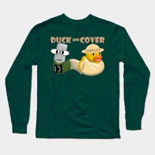 Duck and Cover Amazon Long Sleeve T-Shirt